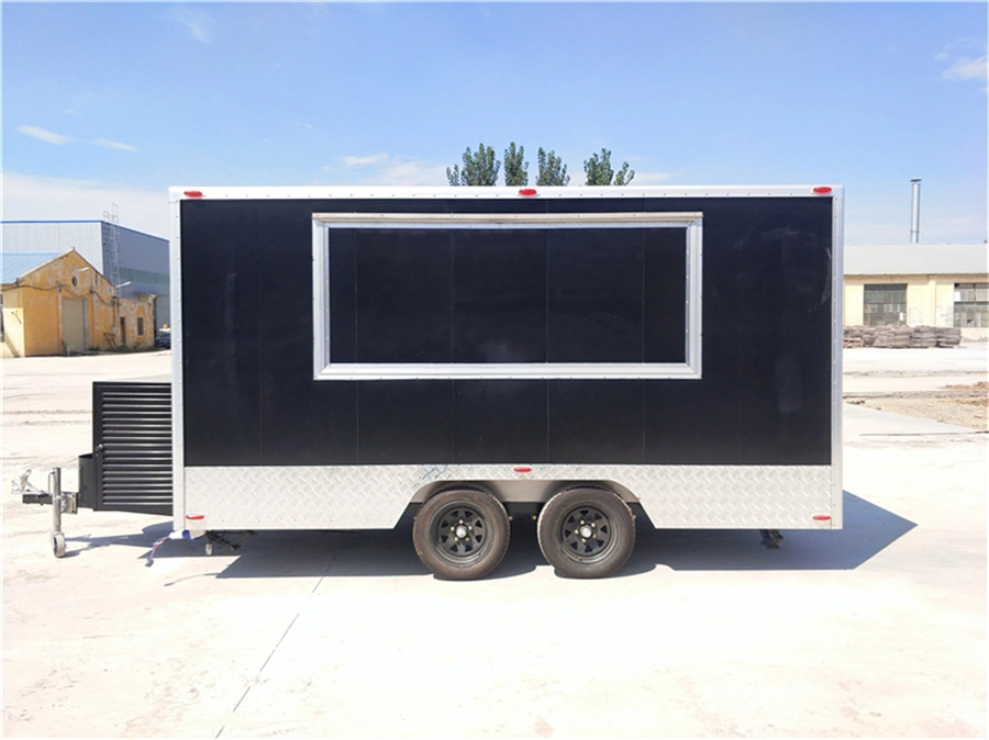 EU Food Trailer Professional Mobile Vending Service Food Truck